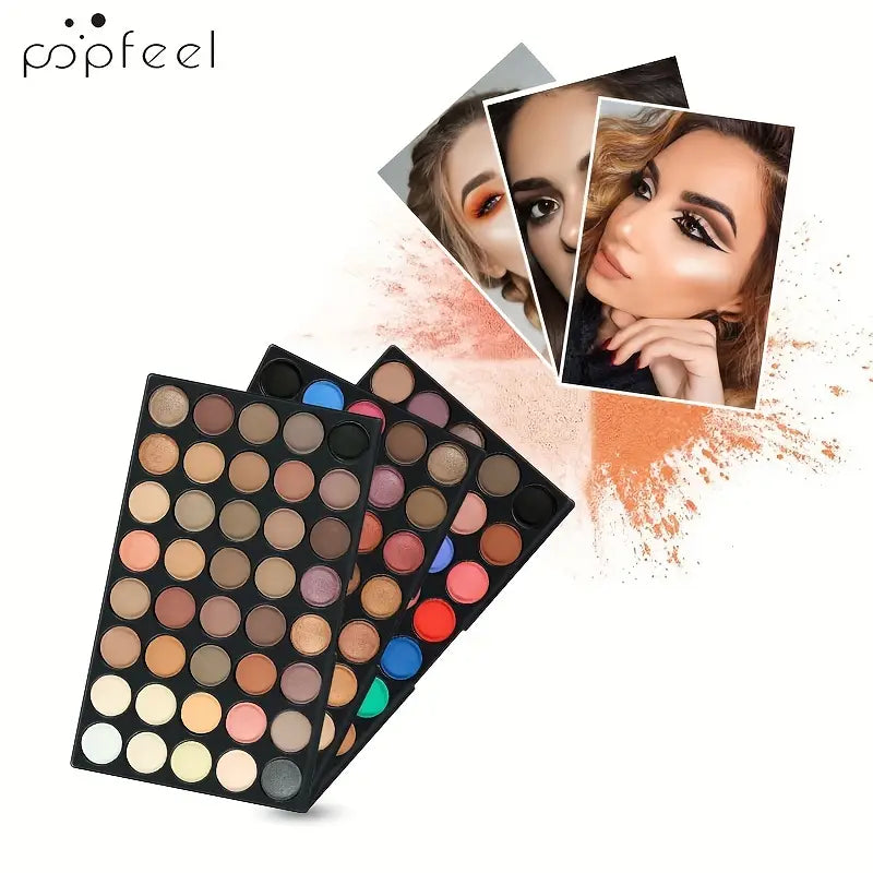 POPFEEL 120-Kleuren Oogschaduwpalet - Matte - Mijn winkel