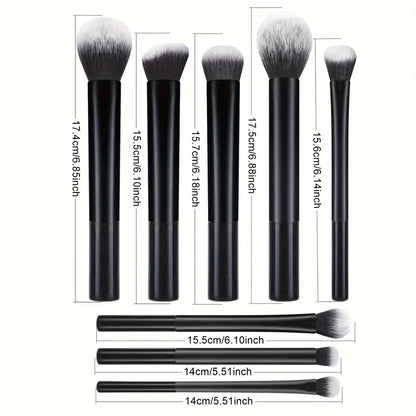 Make-up Kwastensets, 8 Stuks Grappige Draagbare - Mijn winkel