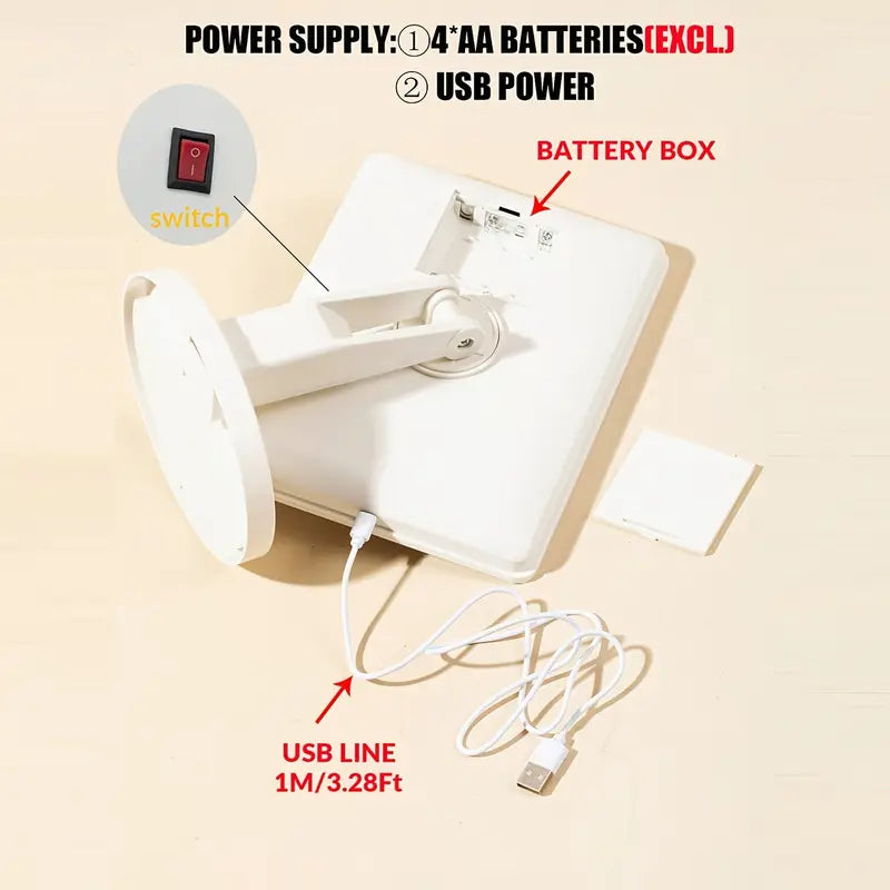 Verlichte Make-up Spiegel met Touch Dimmer - Mijn winkel