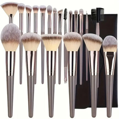 Professionele Make-up Kwasten Set Tas Foundation - Mijn winkel