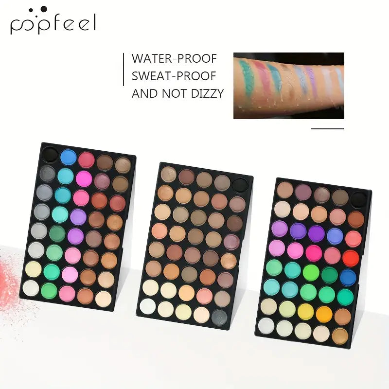 POPFEEL 120-Kleuren Oogschaduwpalet - Matte - Mijn winkel