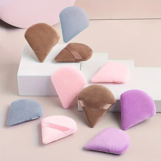 10-pack pure katoenen driehoekige make-upsponsen - Mijn winkel