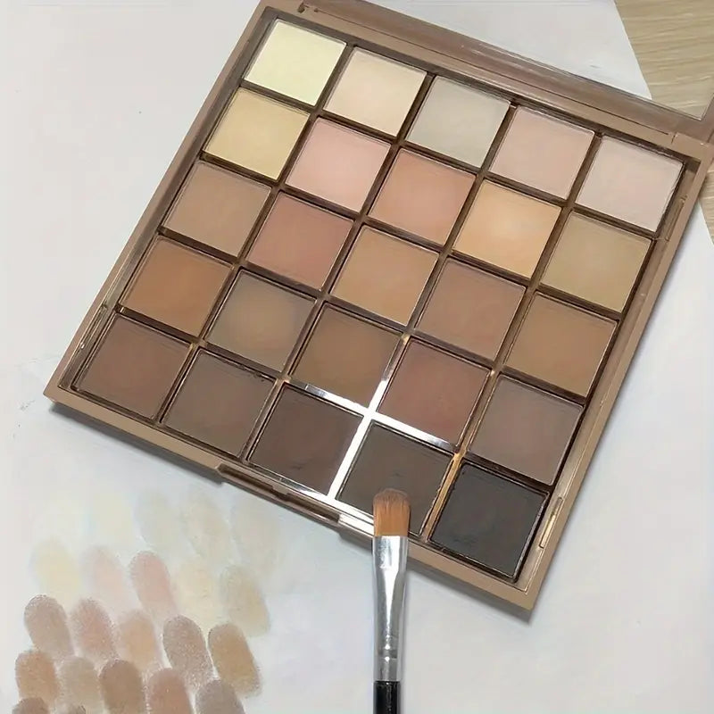 Oogschaduwpalet, 25 tinten, matte afwerking - Mijn winkel