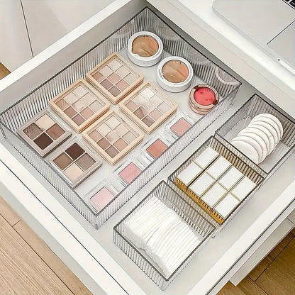 delige set doorzichtige acryl cosmetica-organizers - Mijn winkel