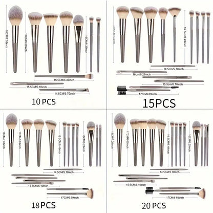 Professionele Make-up Kwasten Set Tas Foundation - Mijn winkel