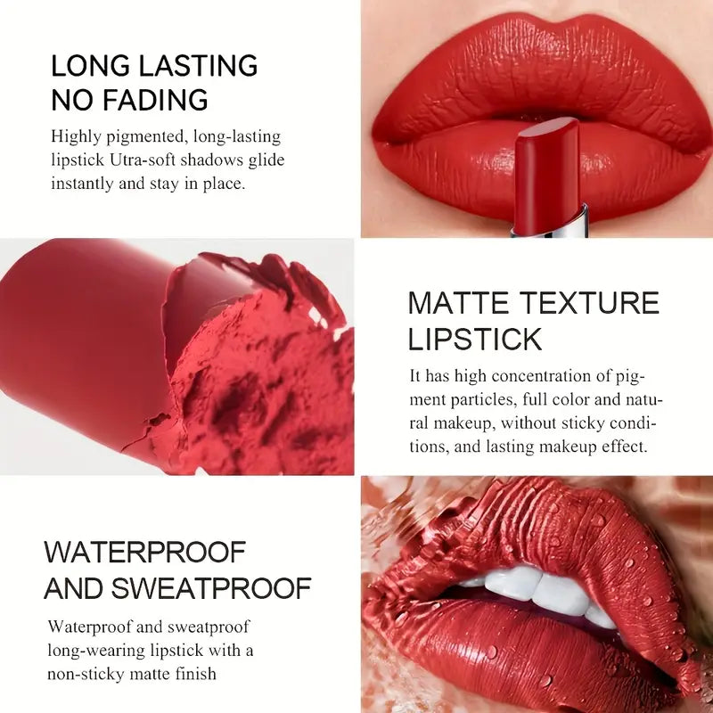 Fluweelachtig Parelmoer Matte Lippenstift Pen - Mijn winkel