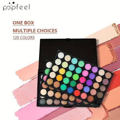 POPFEEL 120-Kleuren Oogschaduwpalet - Matte - Mijn winkel