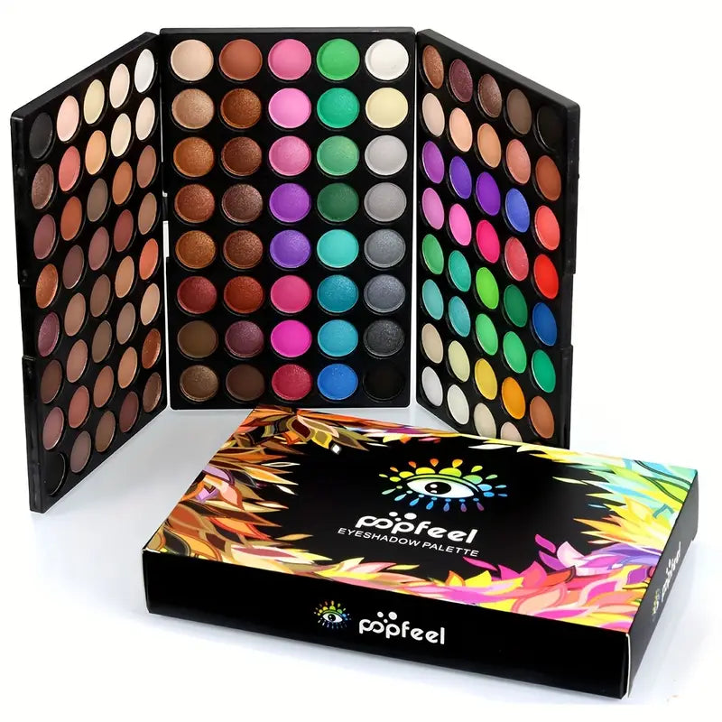POPFEEL 120-Kleuren Oogschaduwpalet - Matte - Mijn winkel