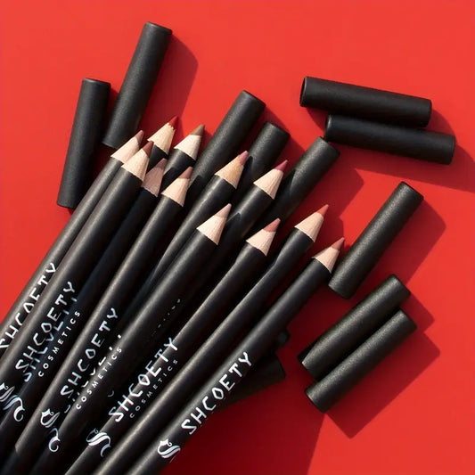 Set van 12 matte lippenstiften en lip liners - Mijn winkel