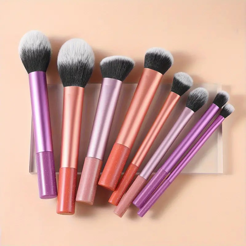 Make-up Kwastensets, 8 Stuks Grappige Draagbare - Mijn winkel