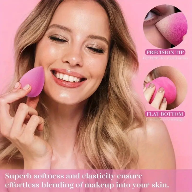 2 stuks Beauty Makeup Sponge Powder Puff Set - Mijn winkel