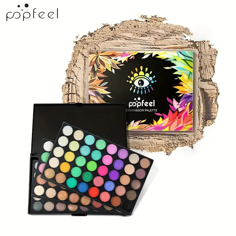 POPFEEL 120-Kleuren Oogschaduwpalet - Matte - Mijn winkel